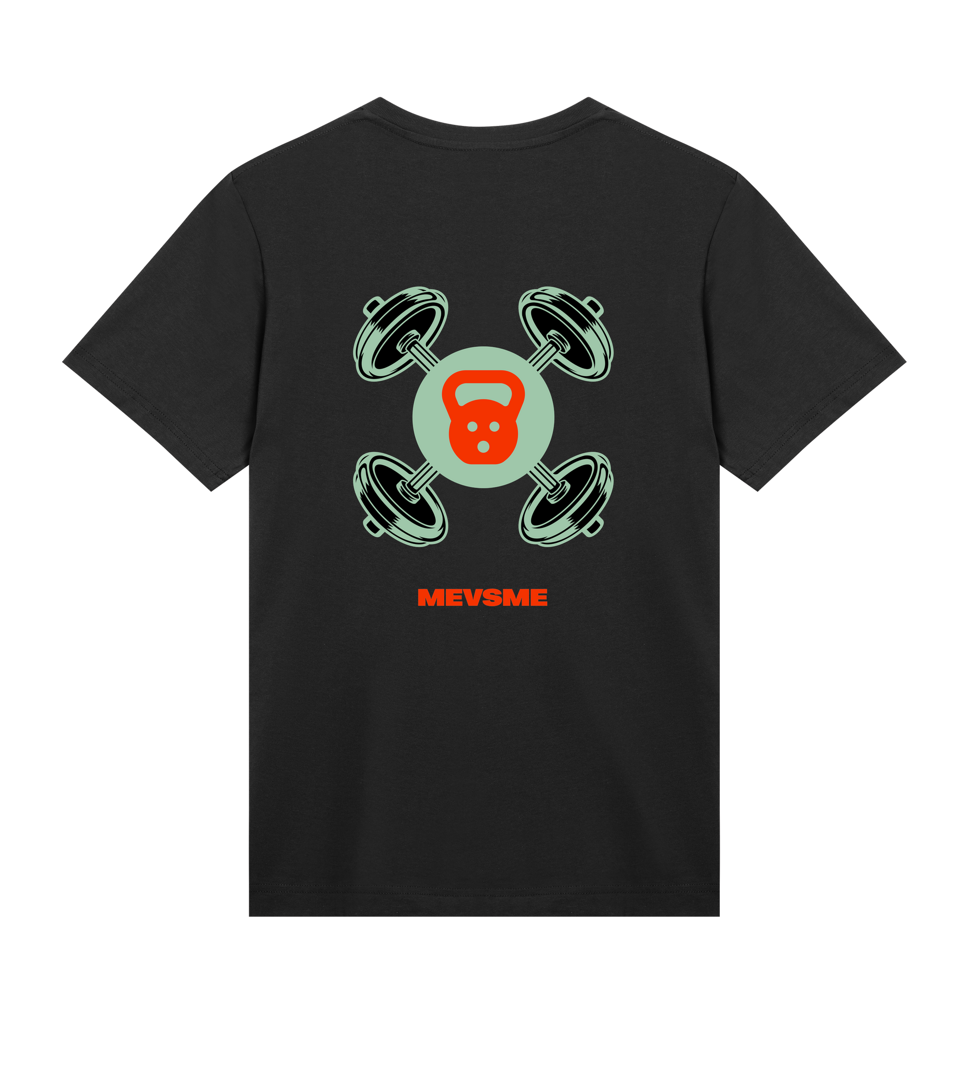 Barbell Logo T-Shirt - Black