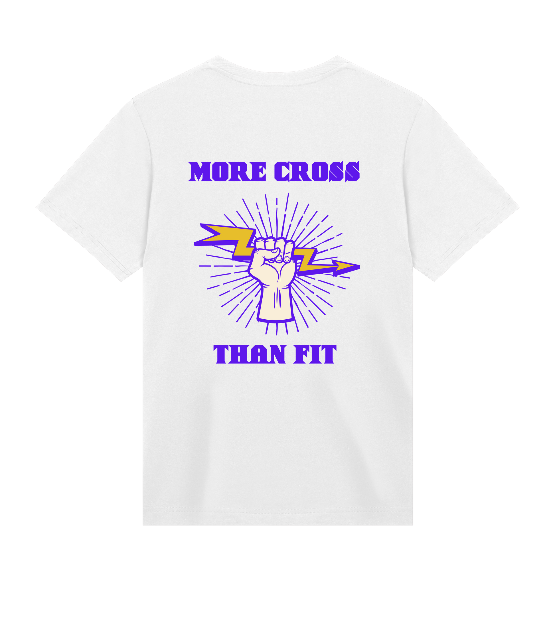 More Cross Than Fit T-Shirt - White