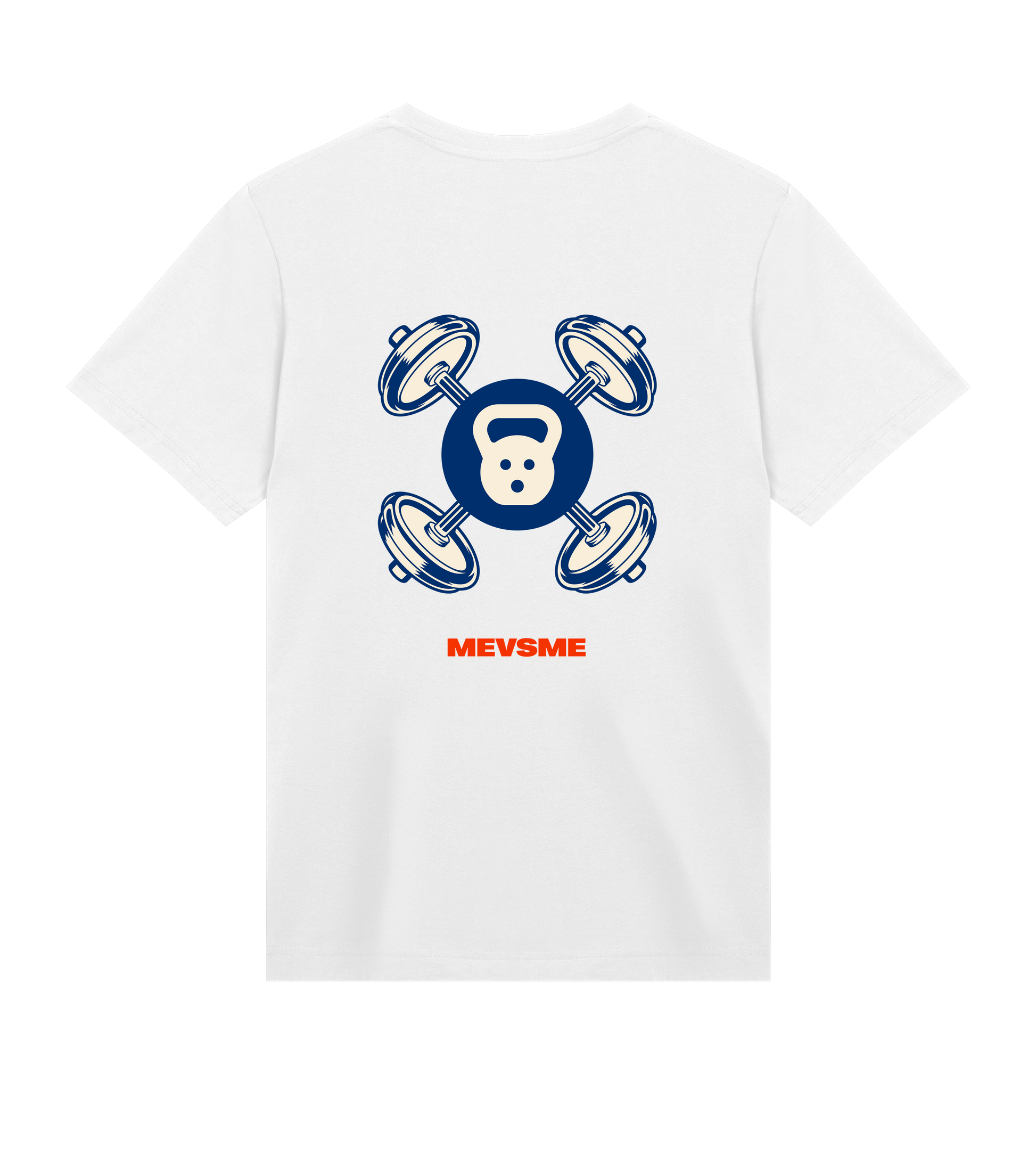 Barbell Logo T-Shirt - White