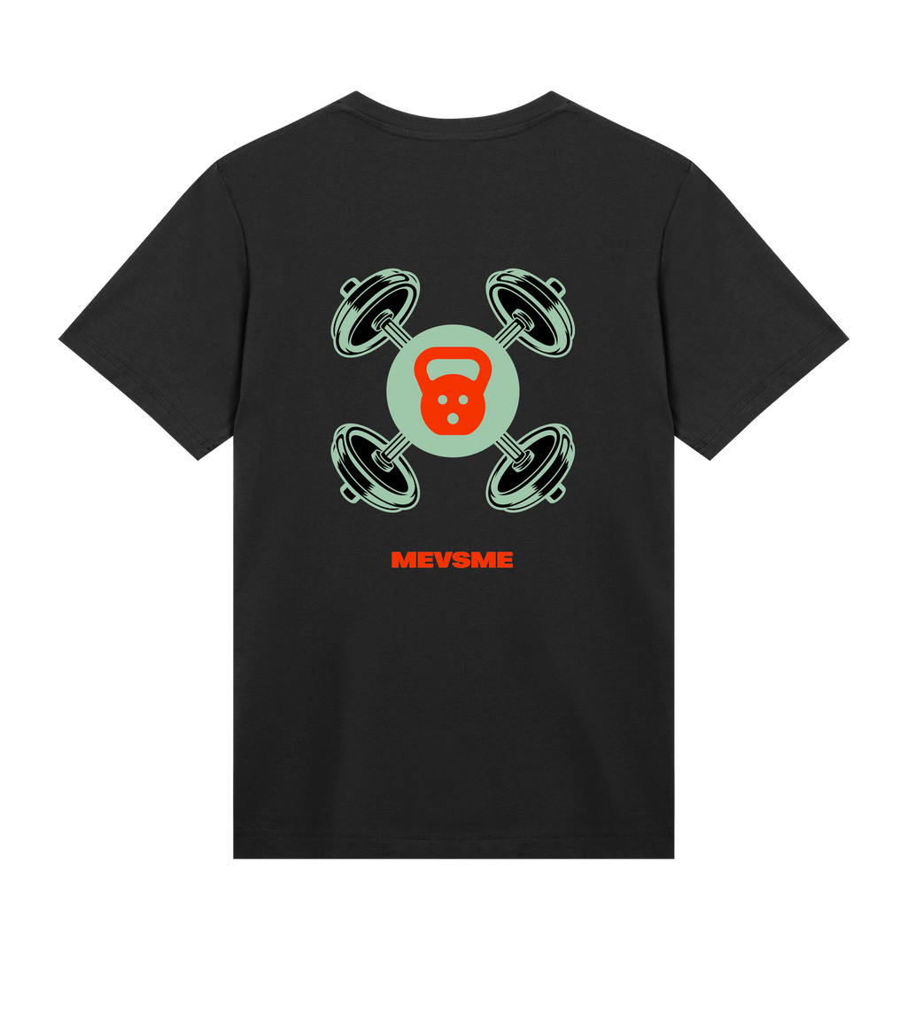 Barbell Logo T-Shirt - Black