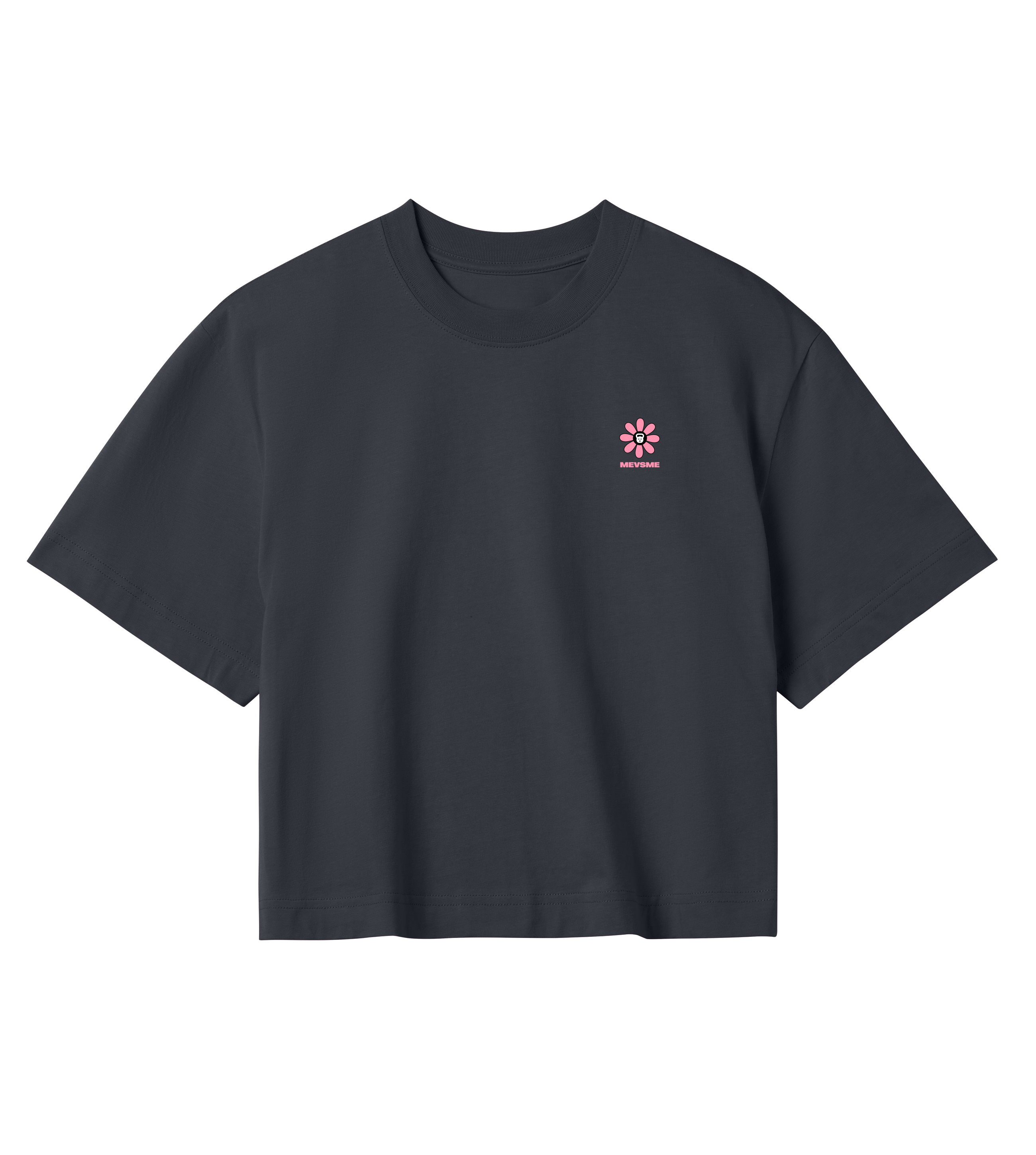 Womens Crop Top - Pre Wod Stress Syncdrome - Black