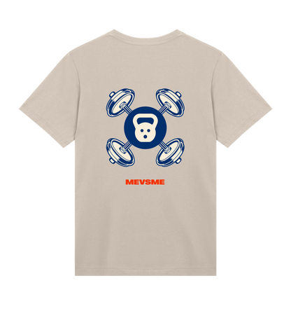 Barbell Logo T-Shirt - Sand