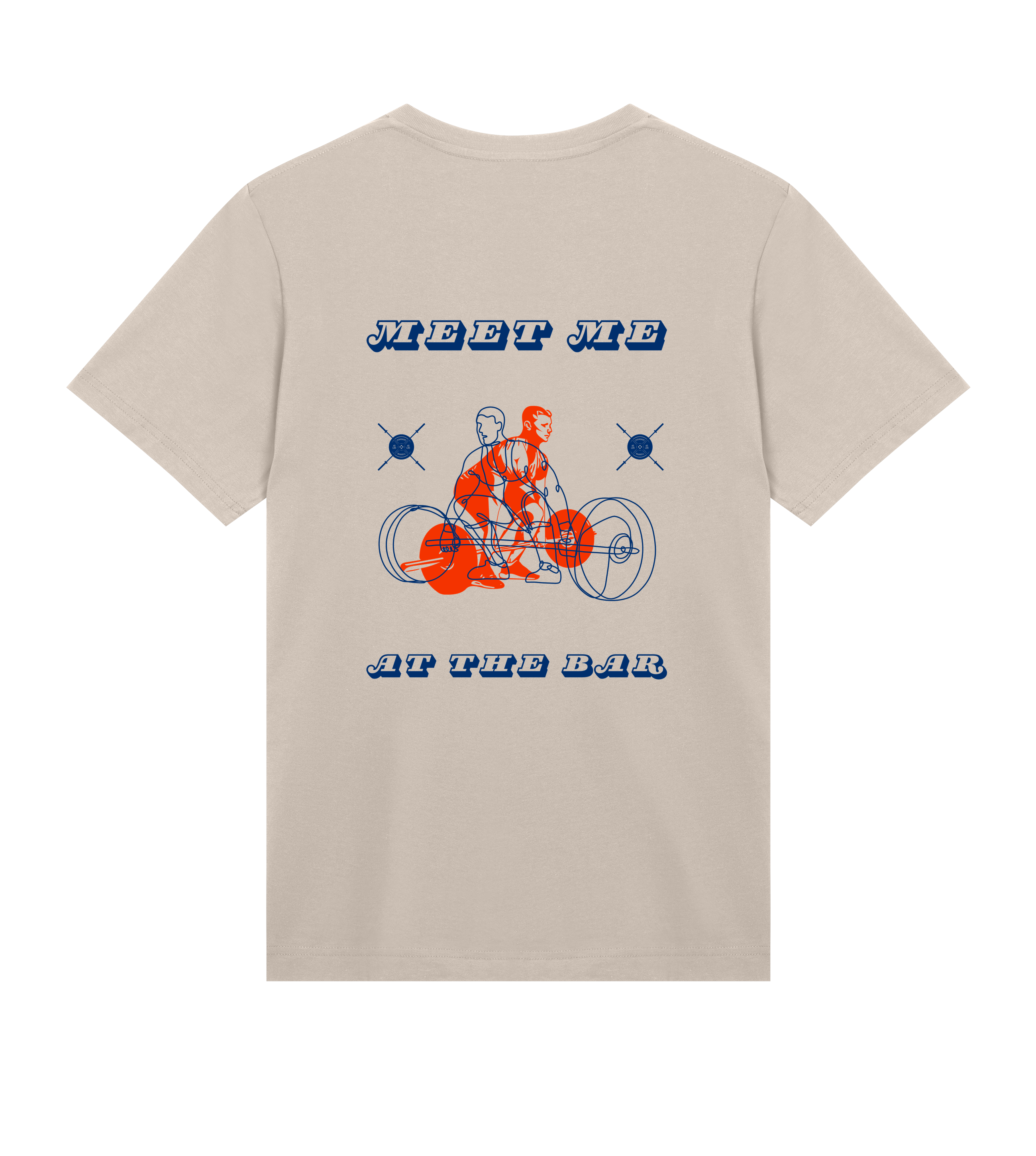 Meet Me At The Bar T-Shirt - Sand