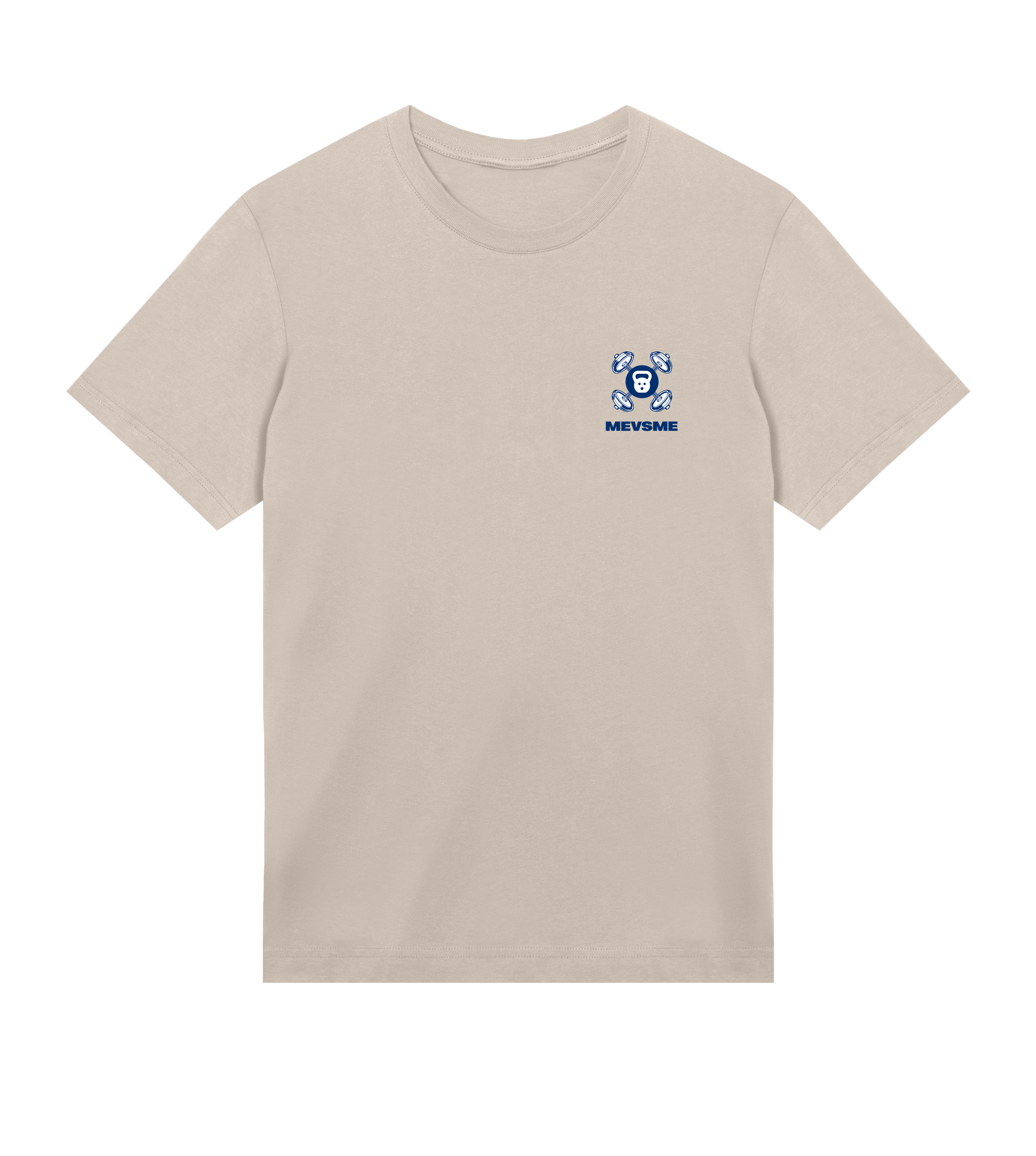 Barbell Logo T-Shirt - Sand