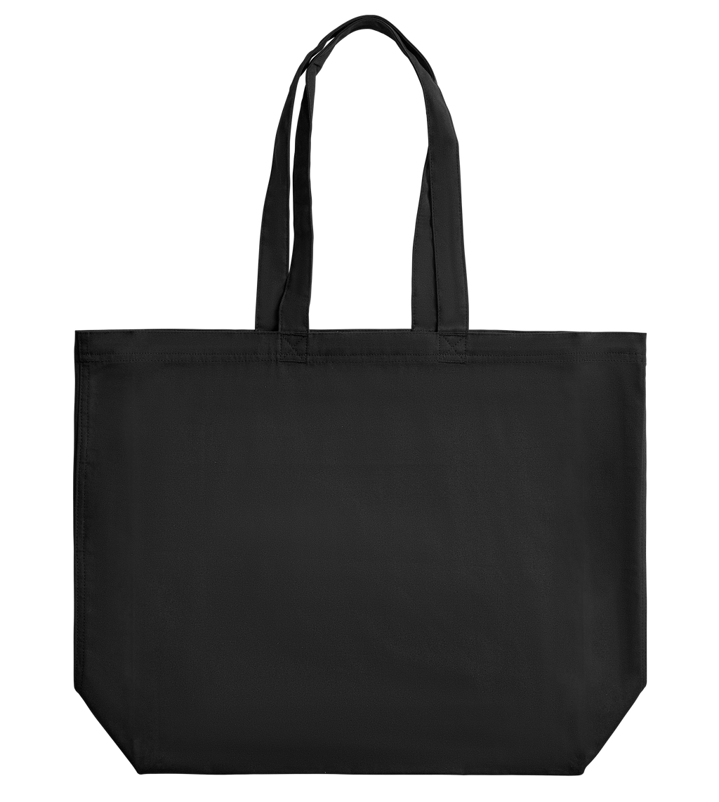 Meet Me At The Bar - Large Tote Bag - Off Black