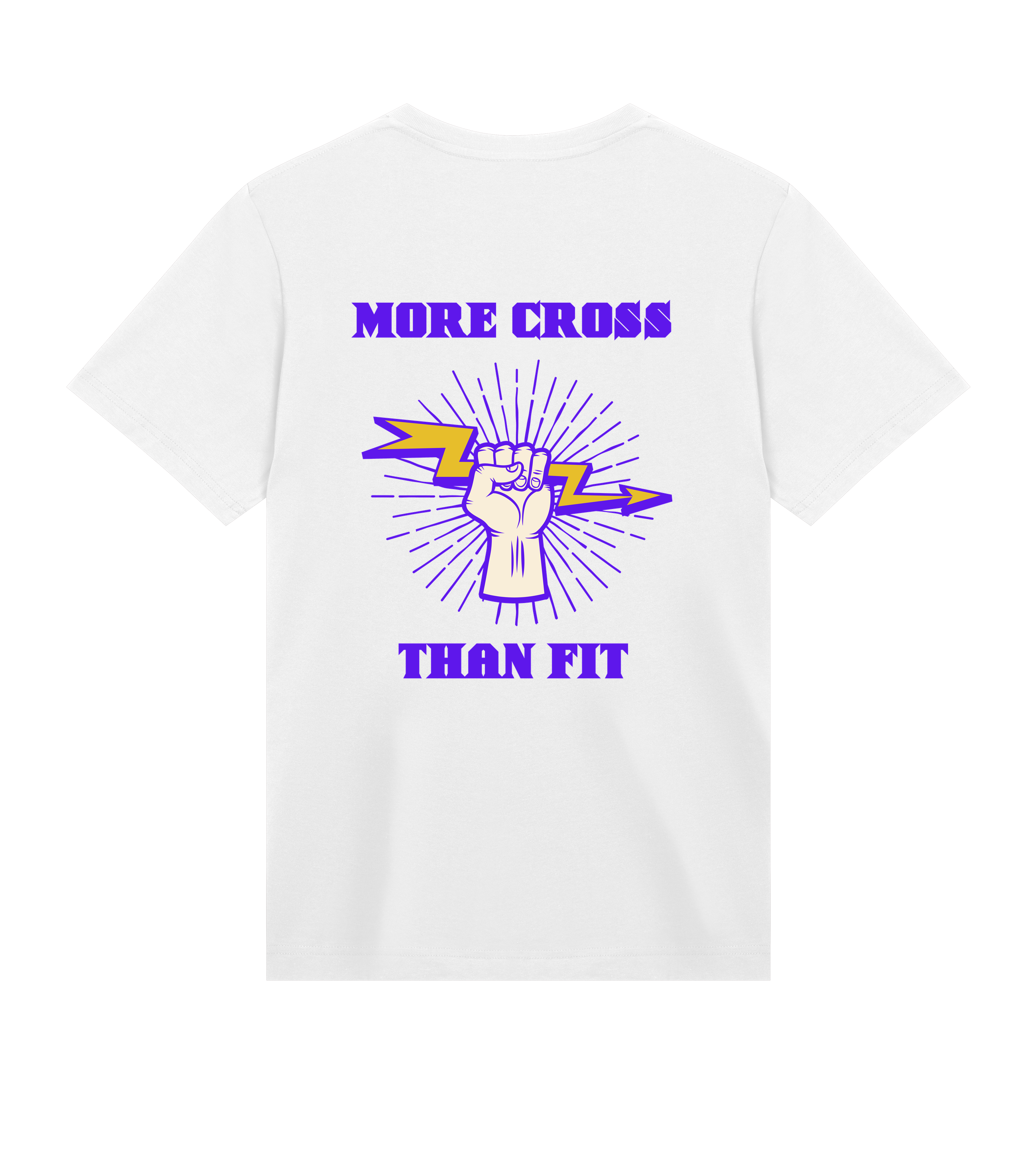 More Cross Than Fit T-Shirt - White