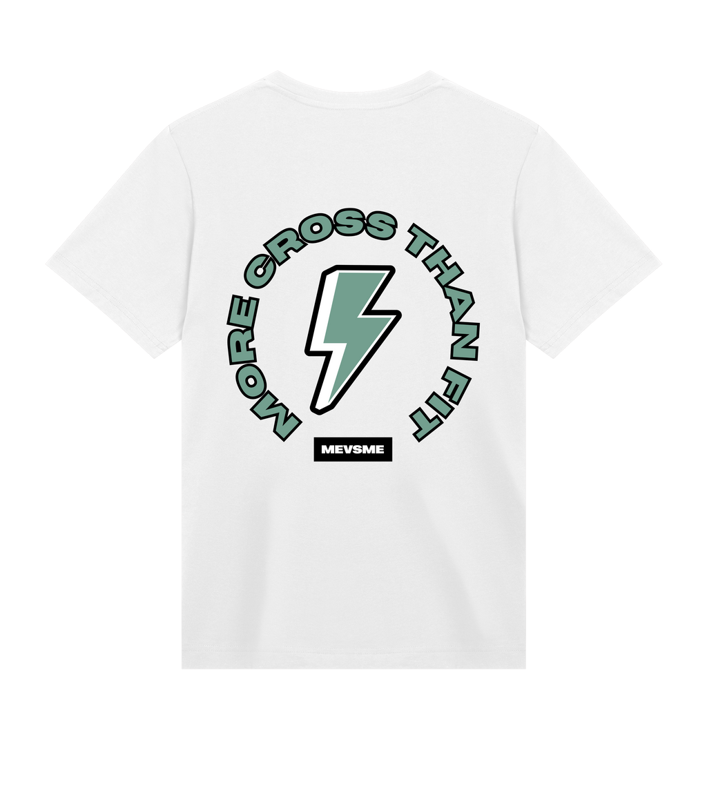 More Cross Than Fit T-Shirt - White