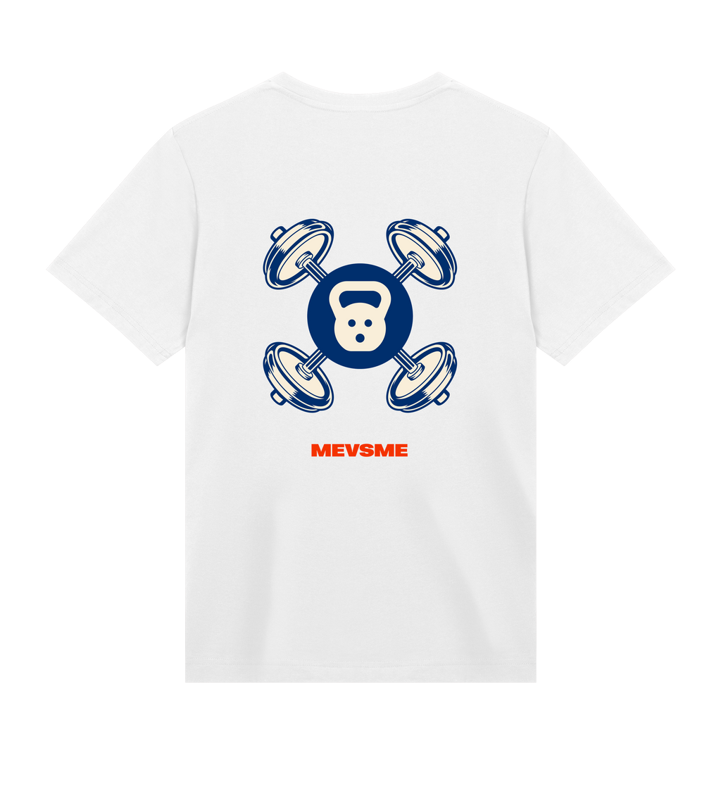 Barbell Logo T-Shirt - White