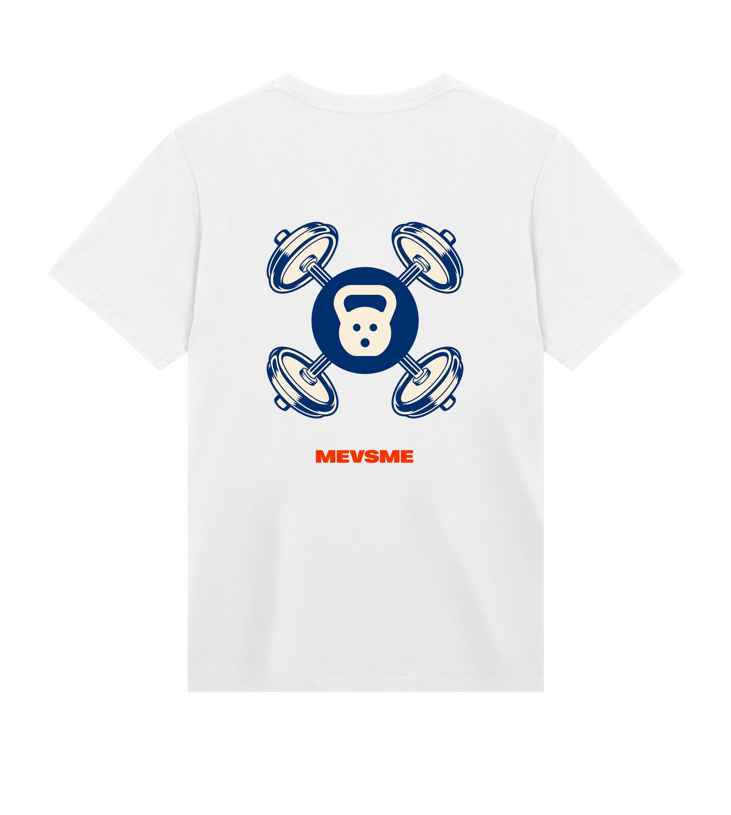 Barbell Logo T-Shirt - White