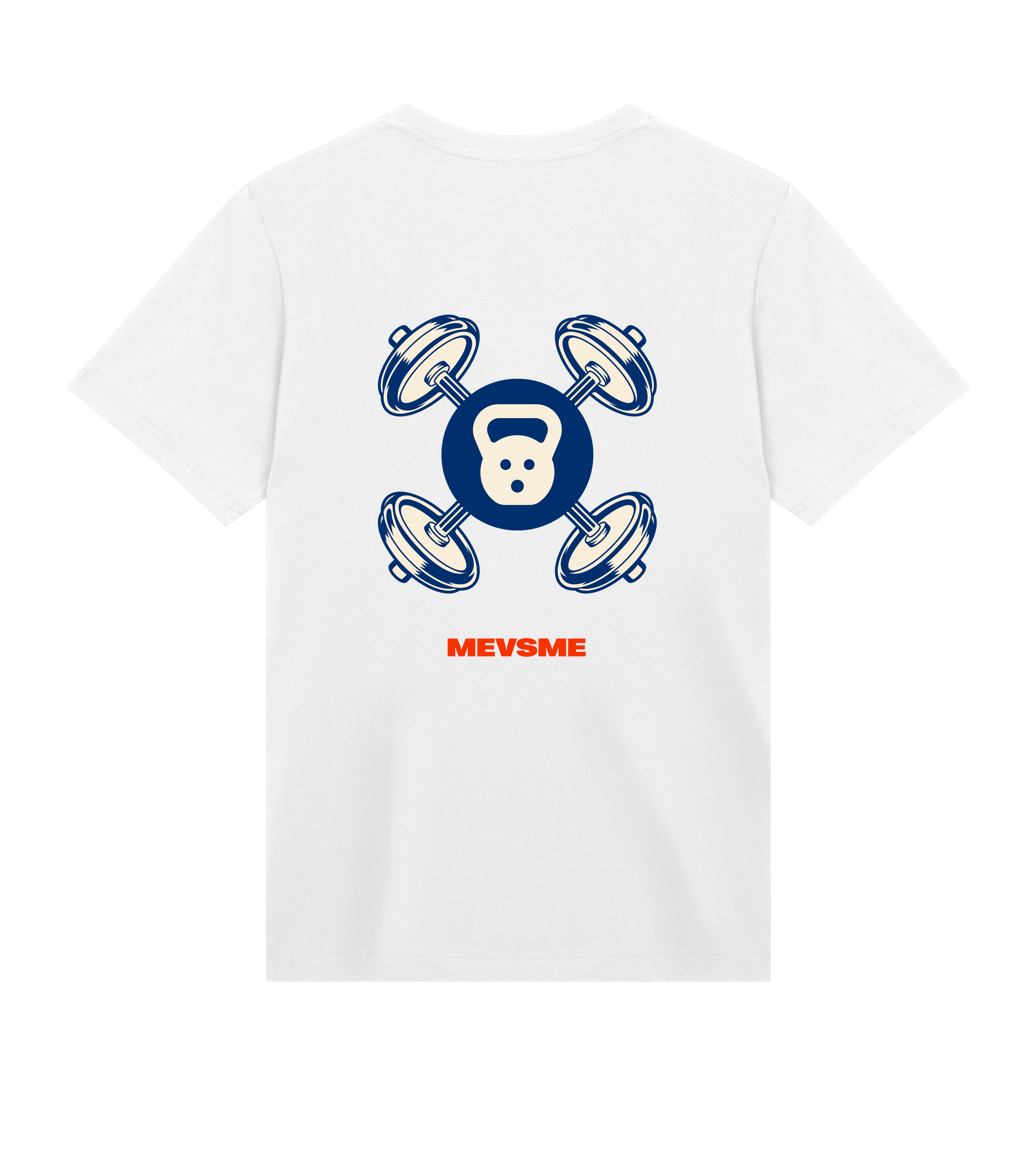 Barbell Logo T-Shirt - White