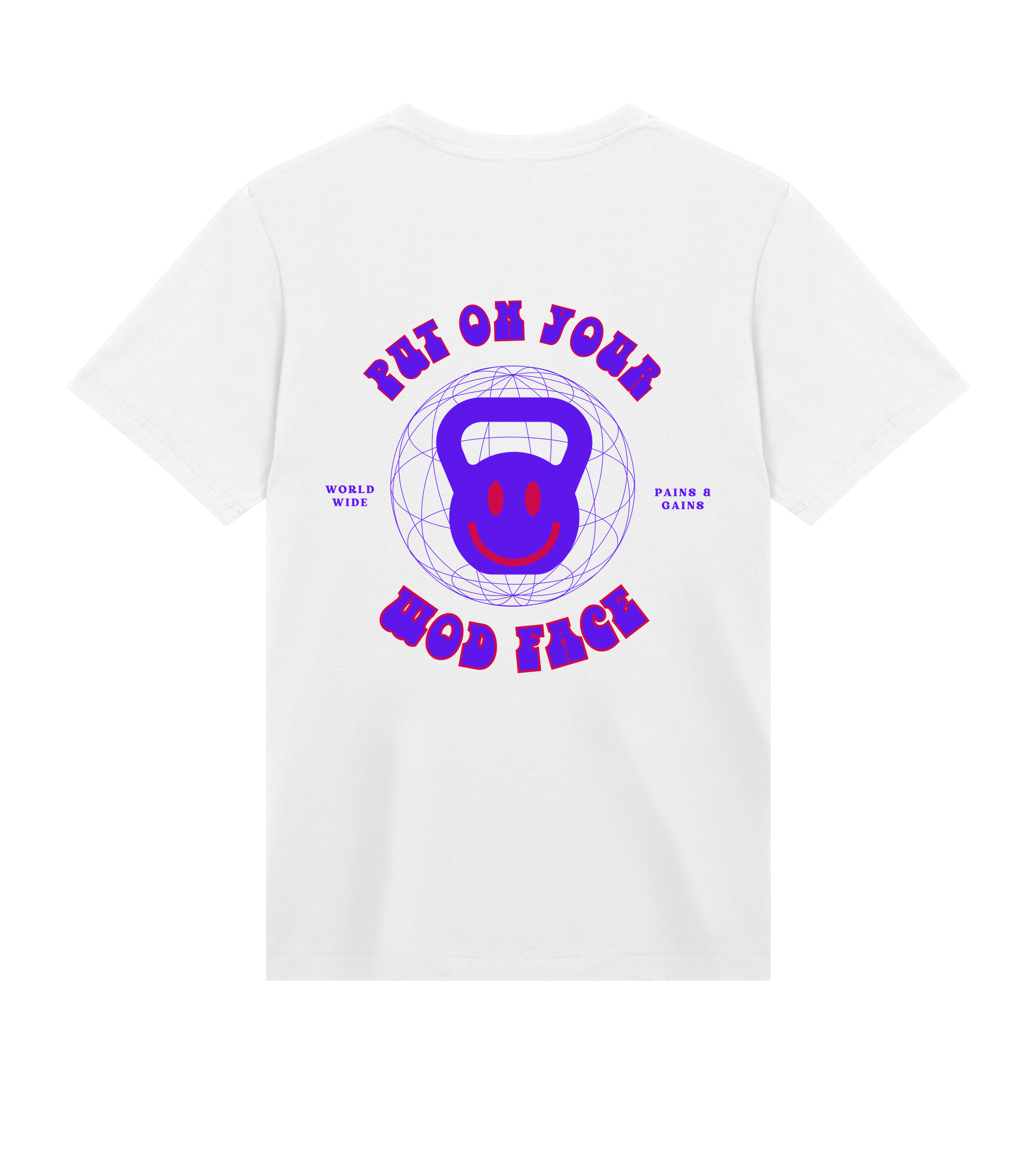 Put On Your WOD Face T-Shirt - White
